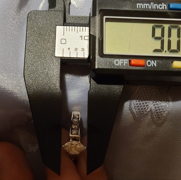 14k YG genuine diamond wedding set - Picture 5 of 11